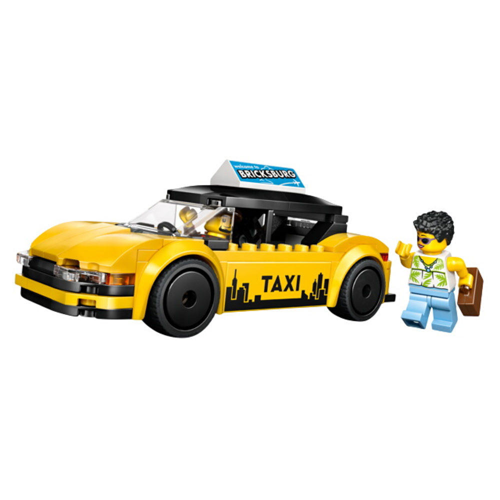 Lego City Yellow Taxi